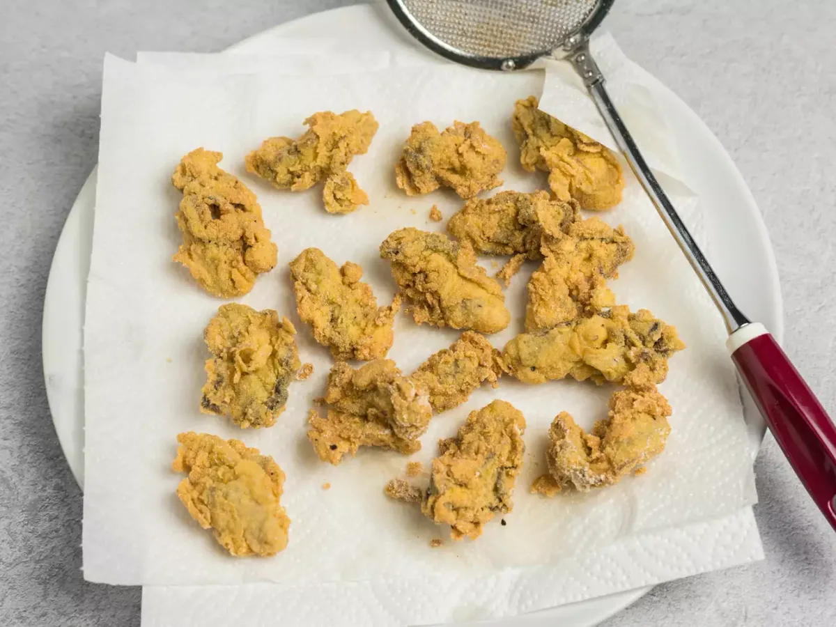 Cornbread Fried Oysters