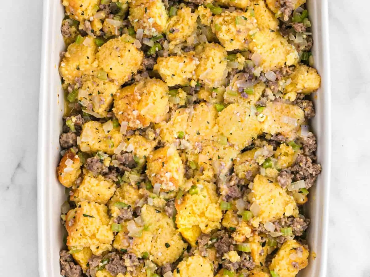 Cornbread Sausage and Stuffing