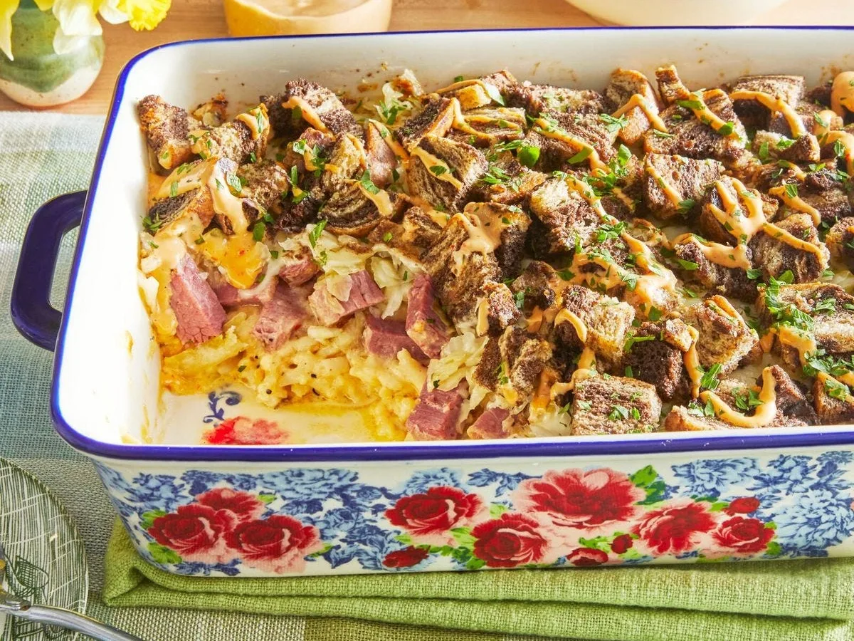 Corned Beef and Cabbage Casserole