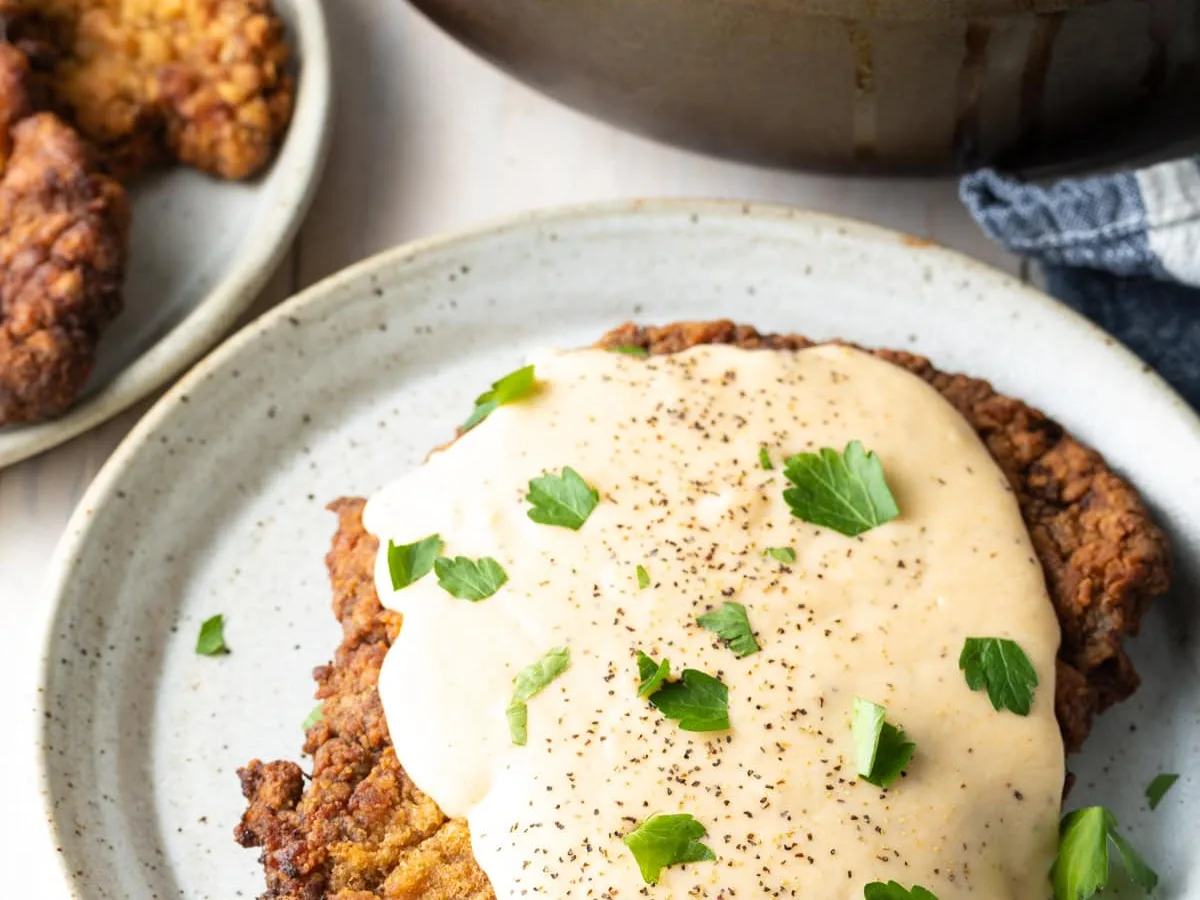 Country Fried Steak With White Gravy