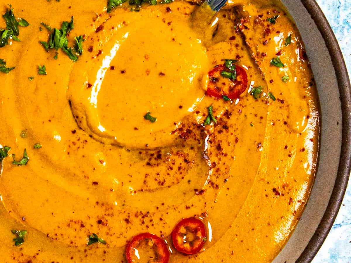 Cream of Red Pepper Soup