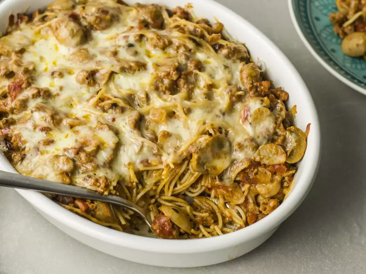 Creamy Spaghetti Casserole