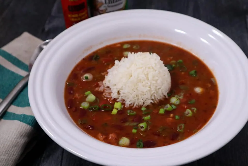 Creole Chicken, Red Beans And Rice Soup