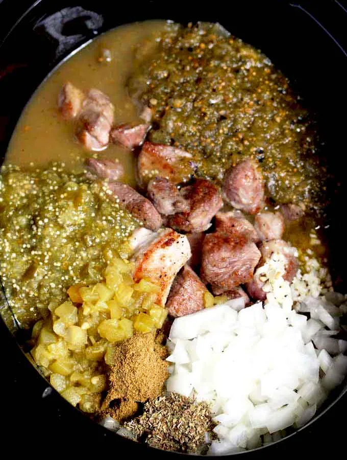 Crock Pot Pork Chili Verde
