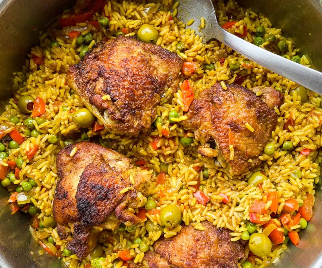Crockpot Arroz Con Pollo