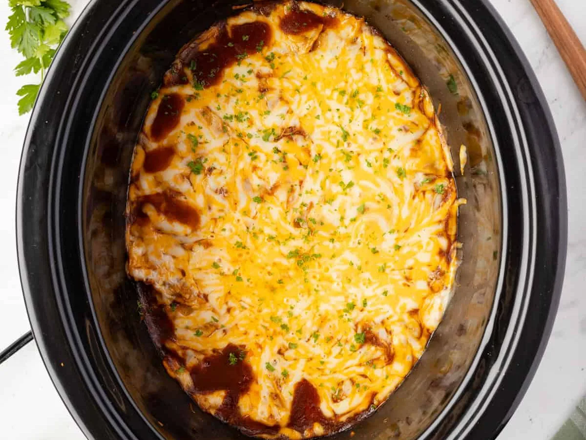 Crockpot Chicken Enchiladas II