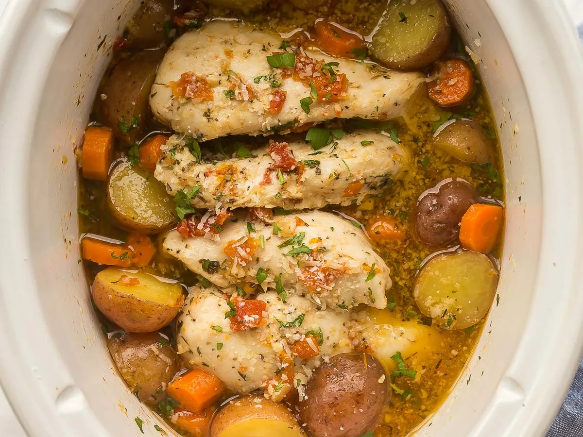 Crockpot Chicken In Spicy Sauce