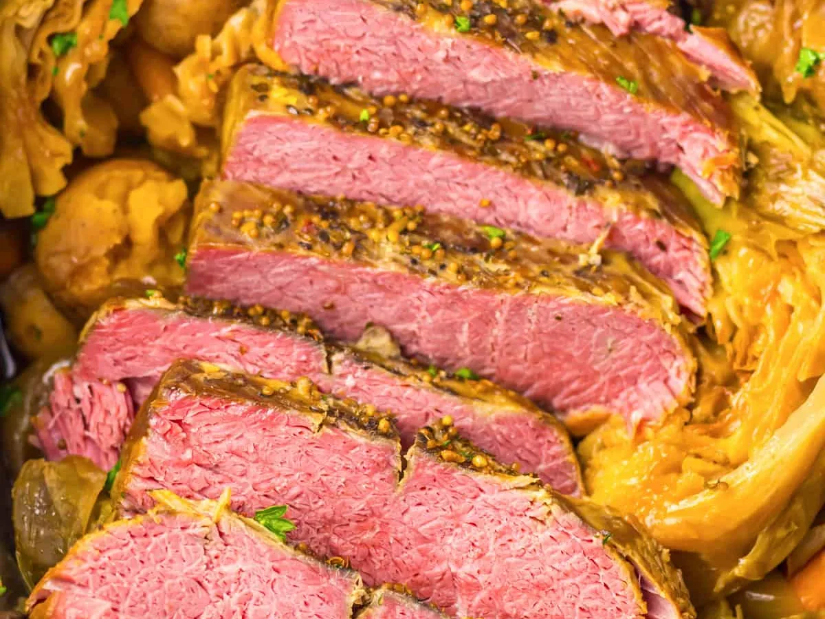 Crockpot Corned Beef and Cabbage