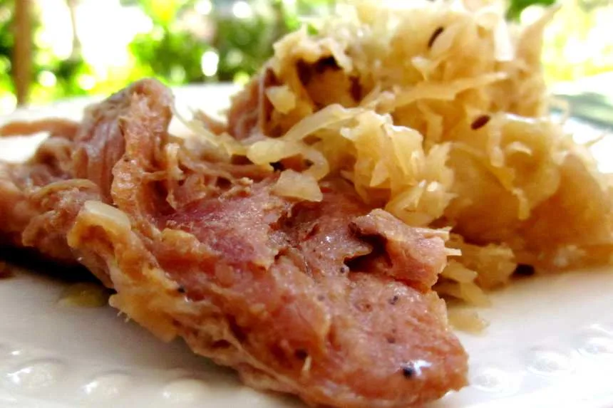 Crockpot Country Style Ribs And Kraut