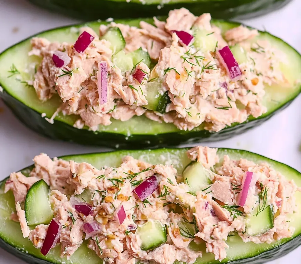 Cucumber Tuna Boats