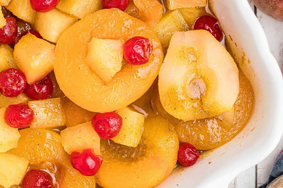 CURRIED FRUIT BAKE