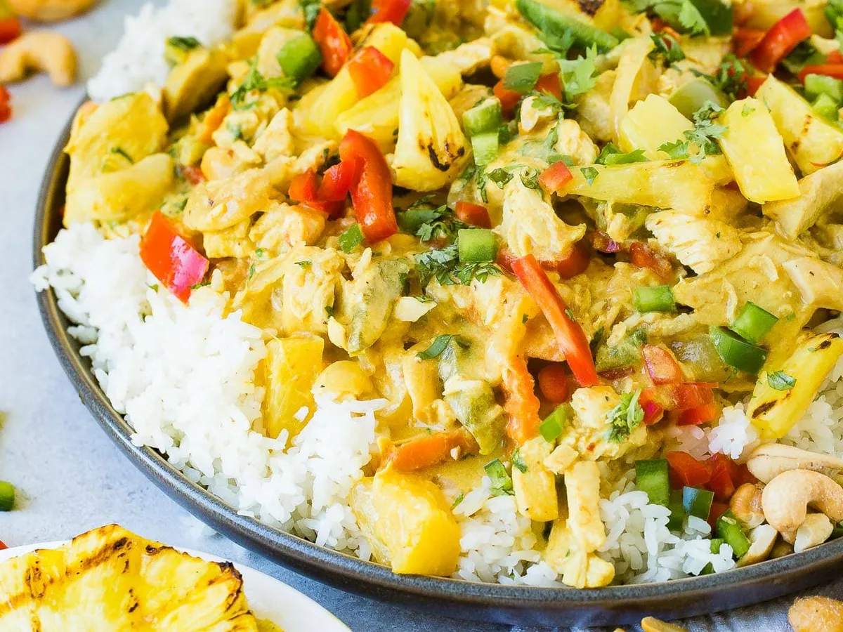 CURRIED PINEAPPLE RICE