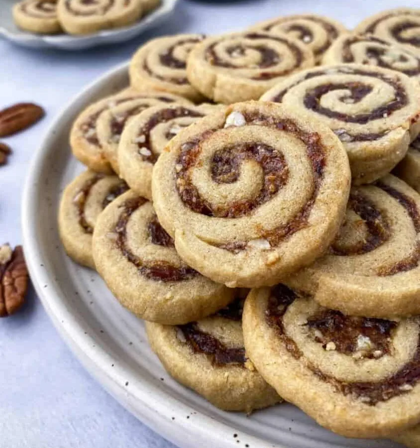 Date-Nut Pinwheels