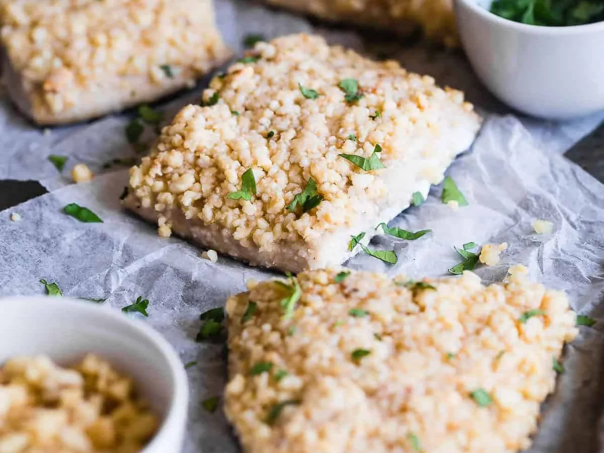 Deep-Fried Mahi-Mahi Macadamia Nut Fingers