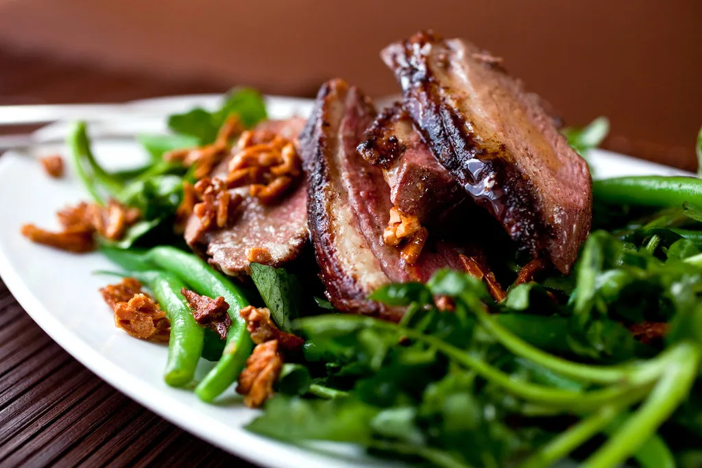 Duck with Almonds