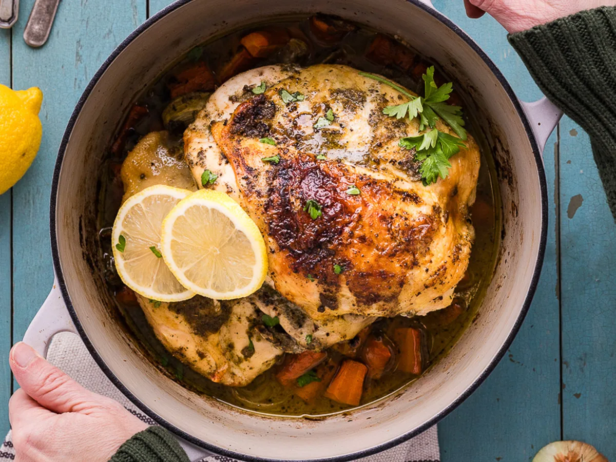 Dutch Oven Chicken Dinner