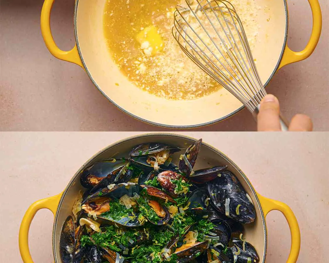 Emeril's Mussels