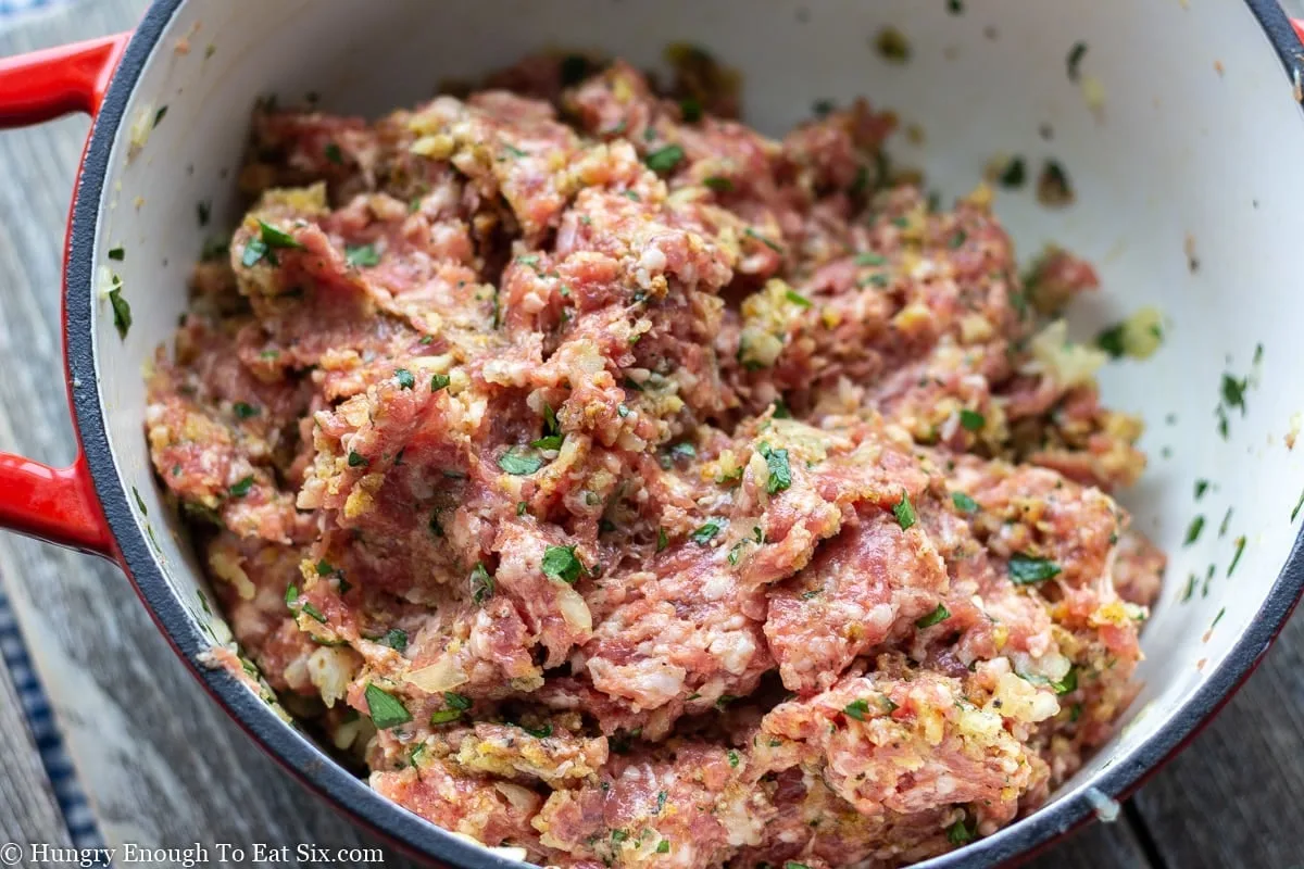 Emeril's Meat Balls And Red Gravy