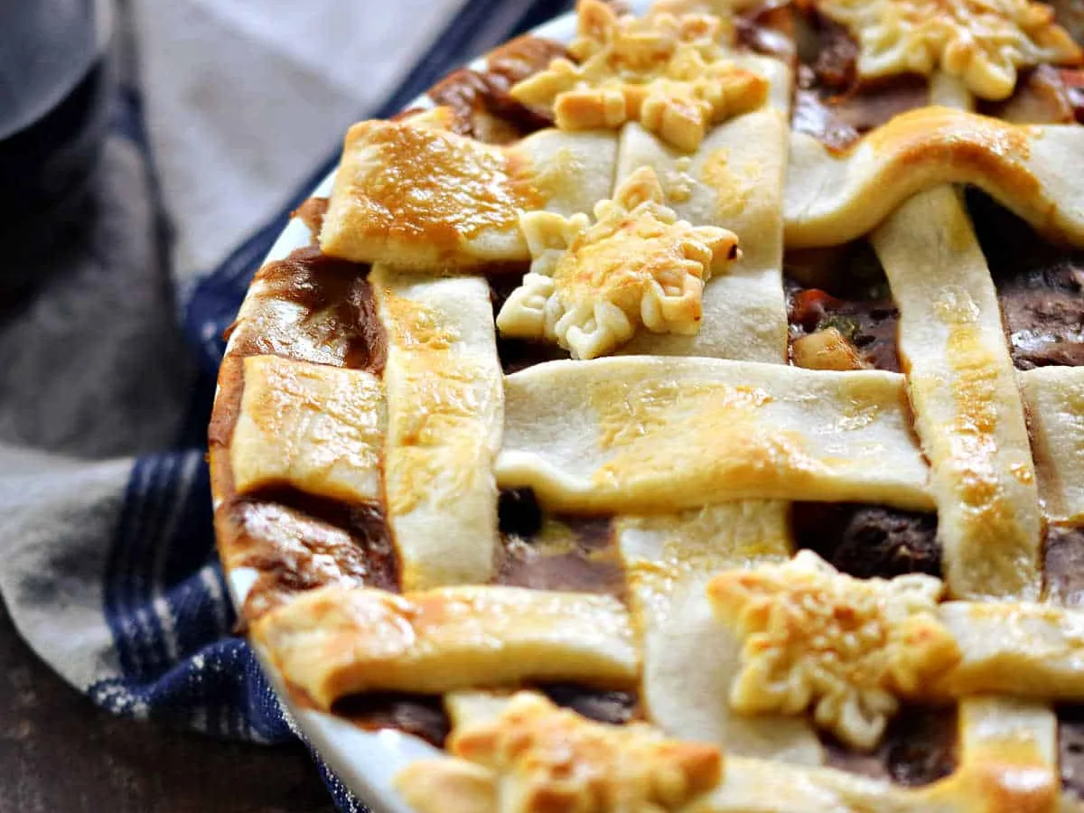 English Beef Pot Pie