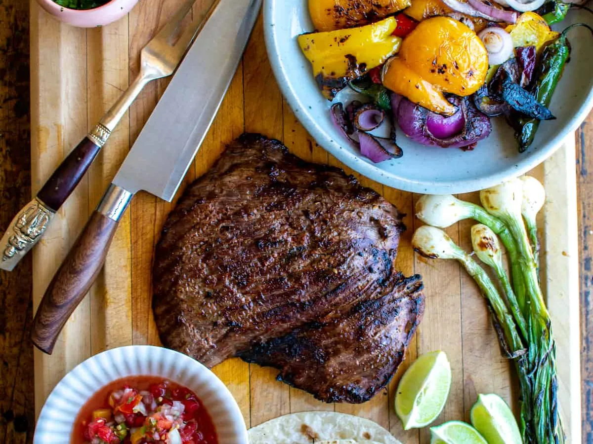 Fajitas on a Stick