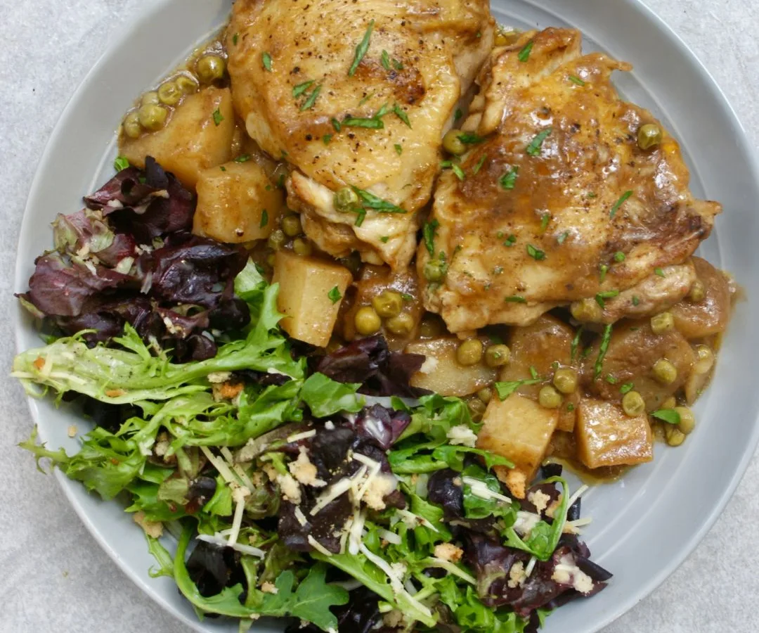 Festive Chicken Bake Chicken Geezer Gumbo
