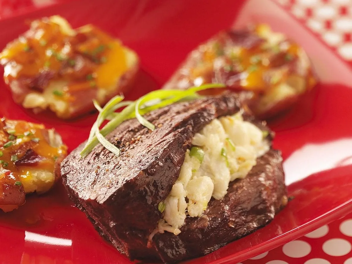 Filet Mignon Stuffed with Stilton
