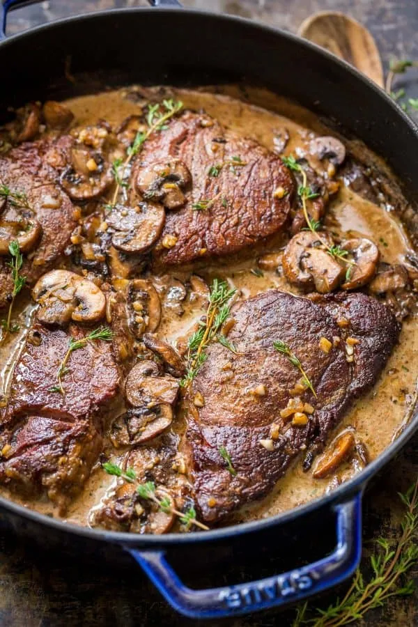 Filet Mignon with Mushroom Marsala Sauce
