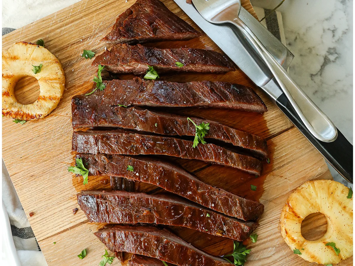Flank Steak Teriyaki