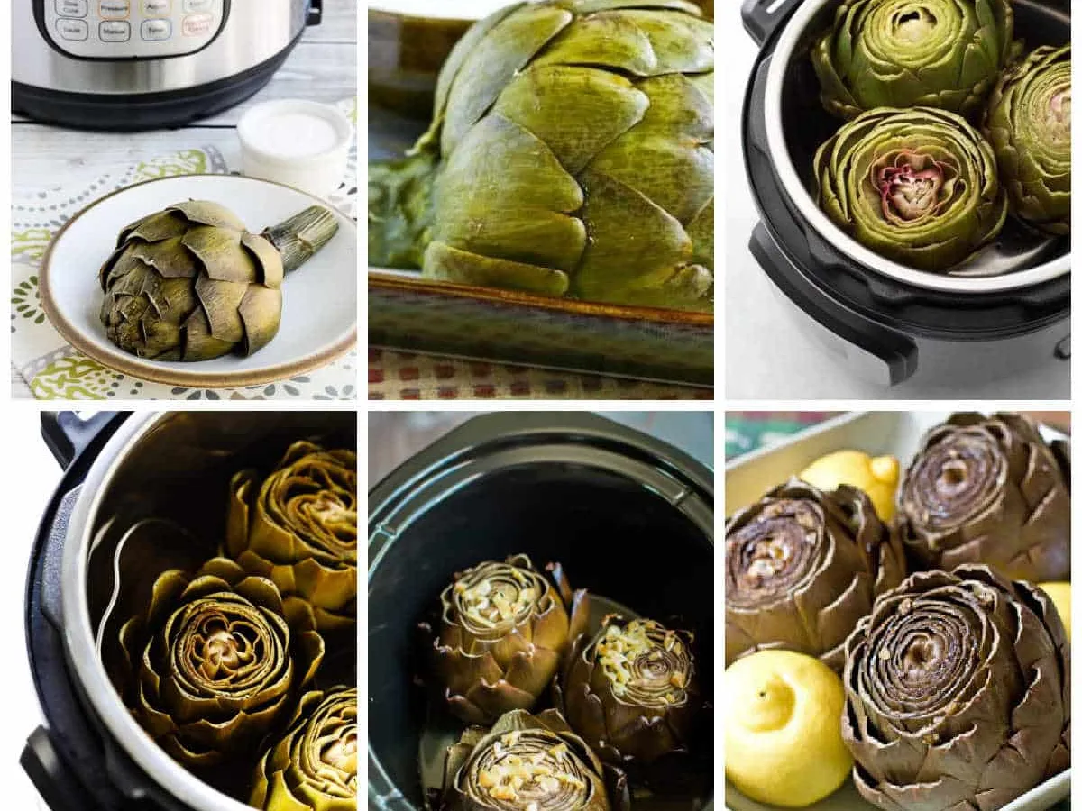 Fresh Artichokes (Slow Cooker)