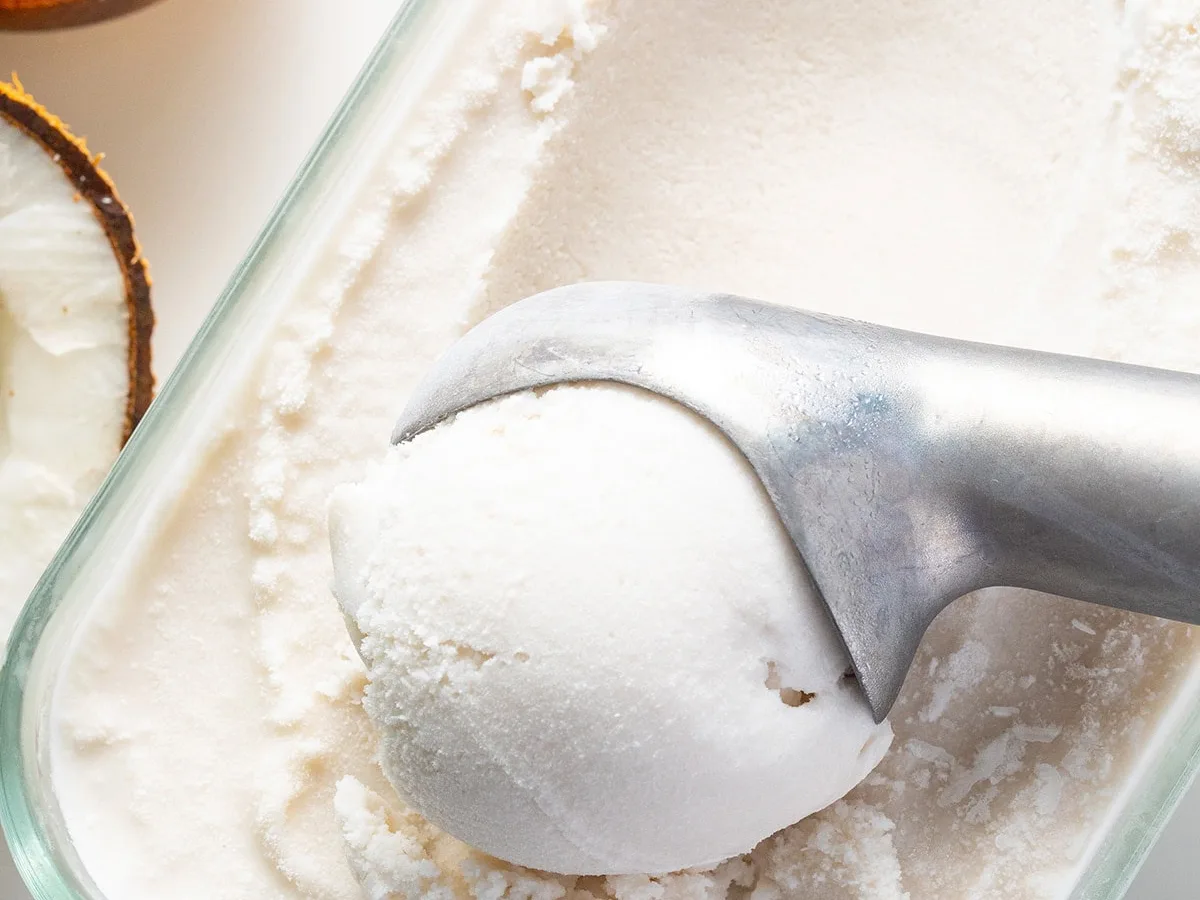 Fresh Coconut Ice Cream