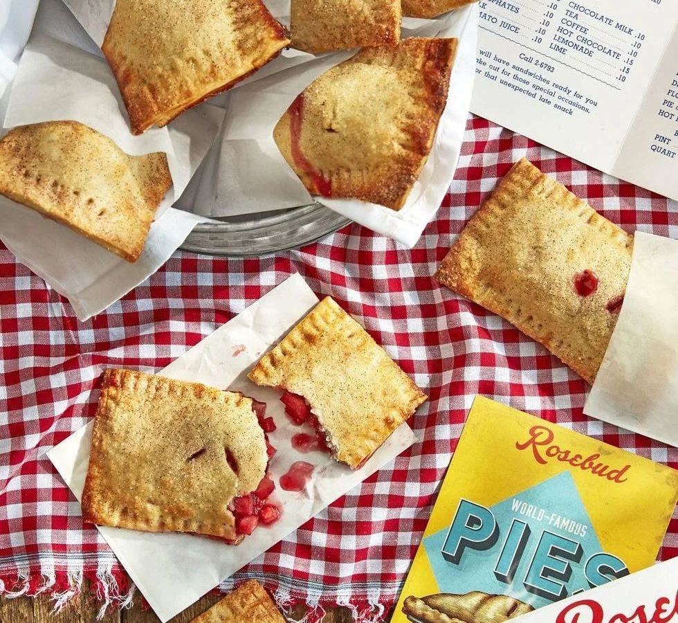 Fresh Cranberry Custard Pies