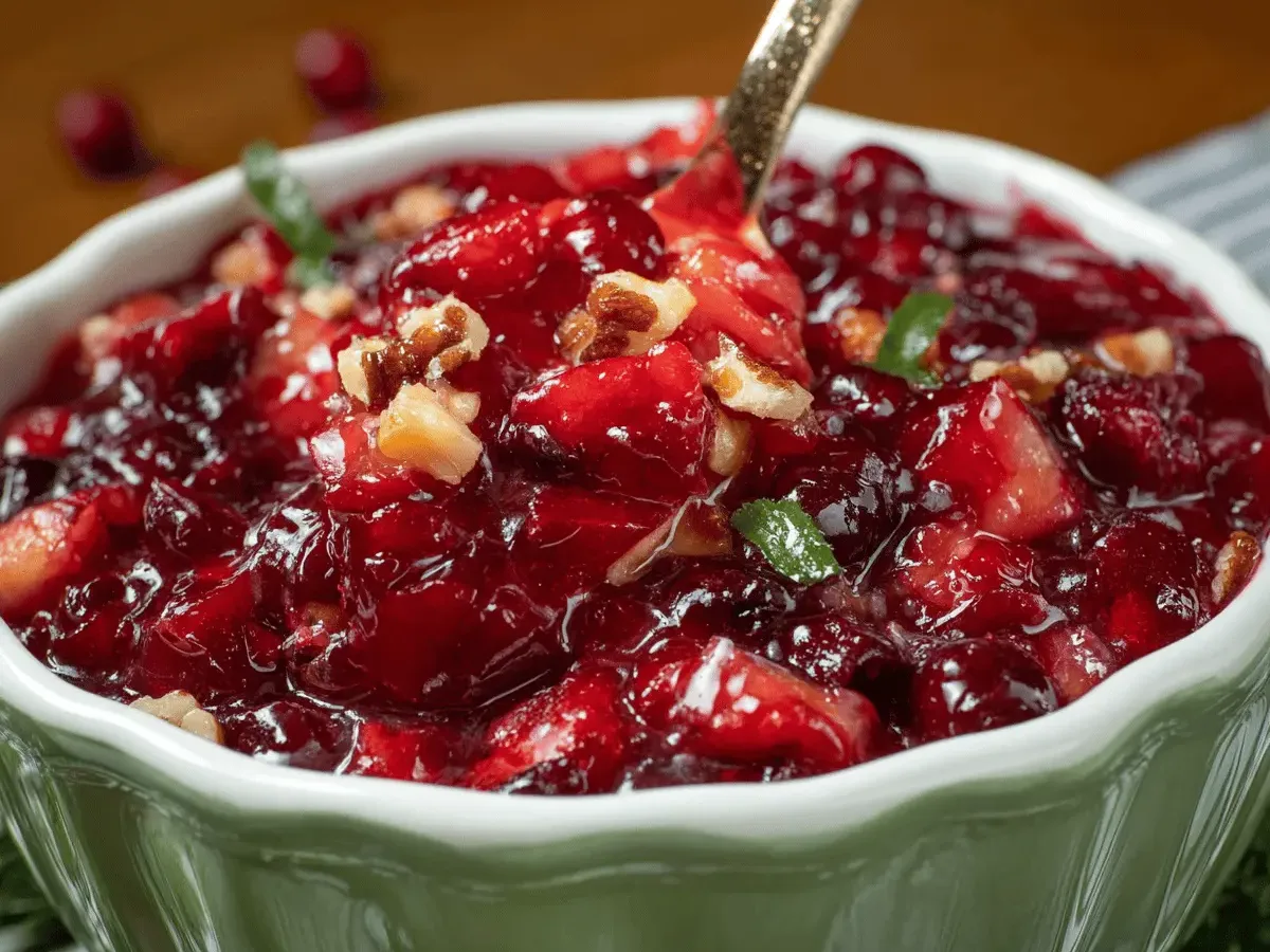Fresh Cranberry Salad