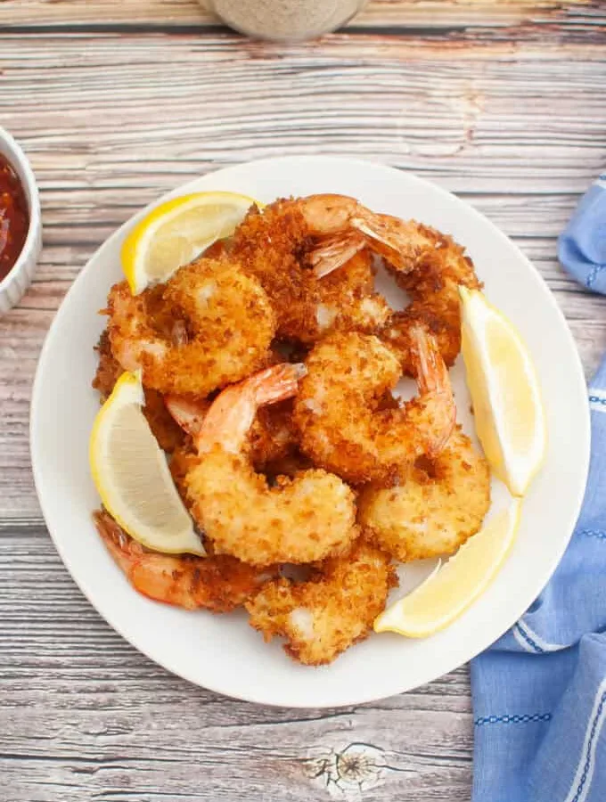 Fried Breaded Shrimp