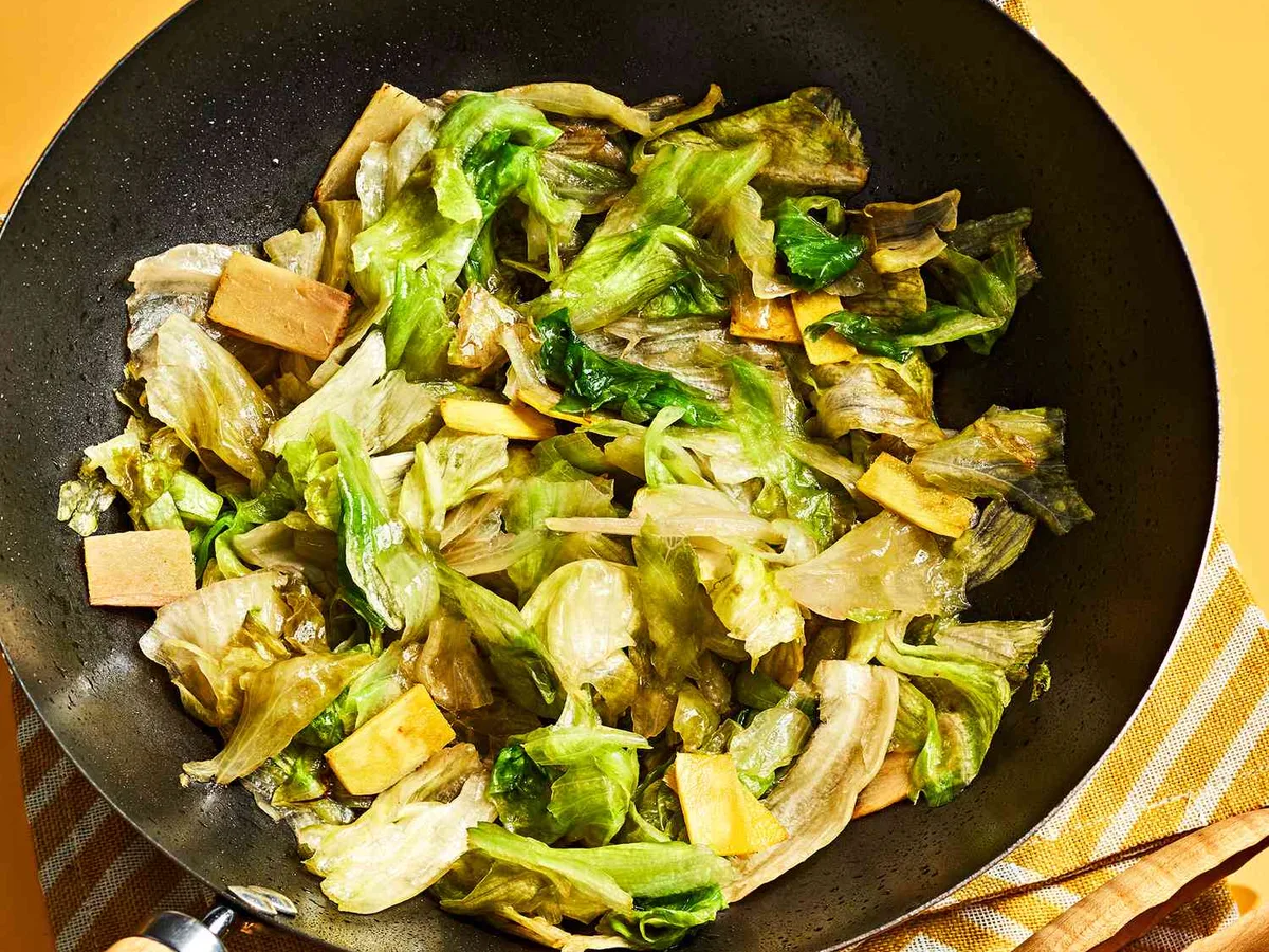 Fried Lettuce