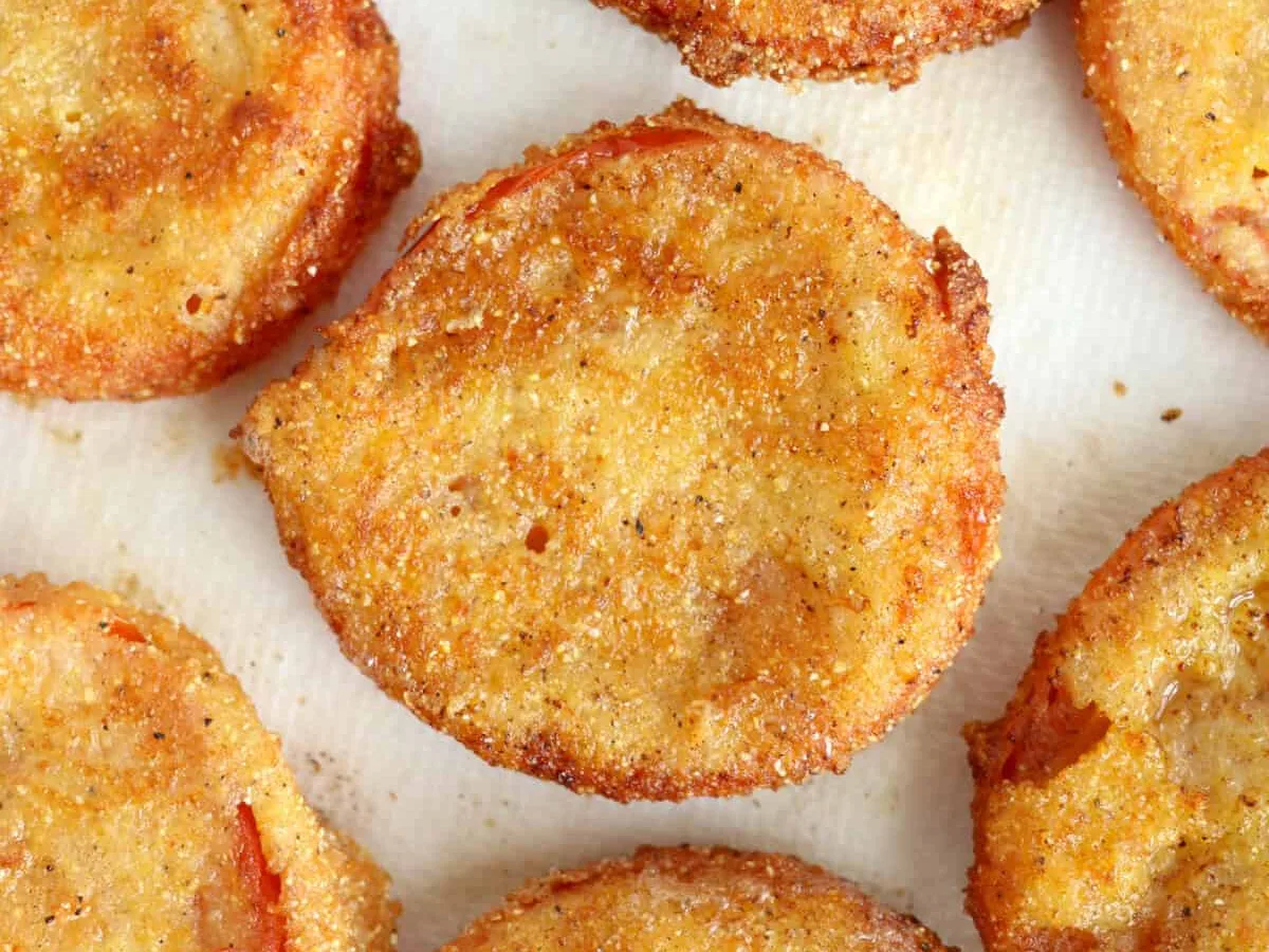 Fried Red Tomatoes