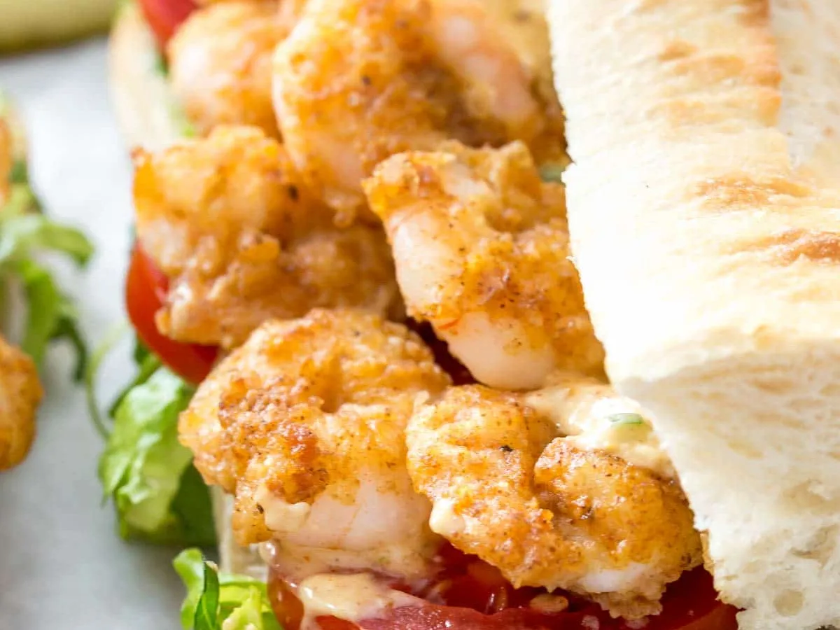 Fried Seafood Po' Boy
