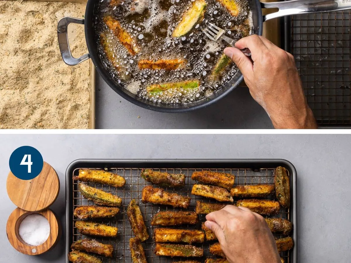 Fried Zuchinni