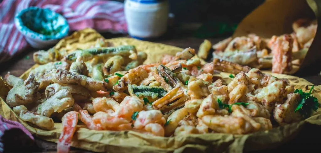 Fritto Misto-Mixed Deep Fried Seafood