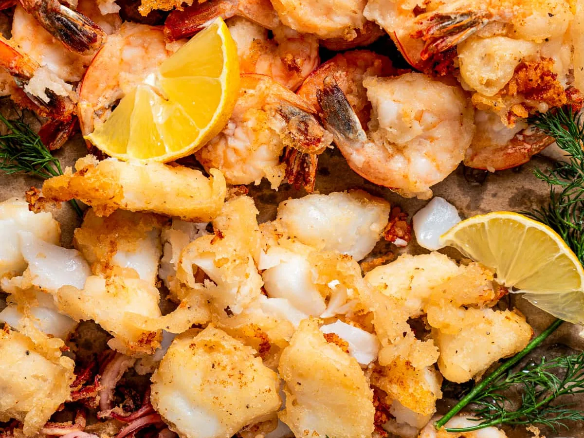 Fritto Misto - Mixed Deep Fried Seafood
