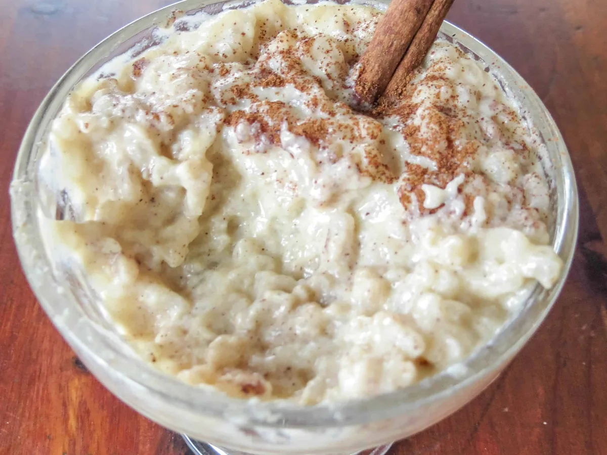 From Scratch, Creamy Rice is Nice Pudding
