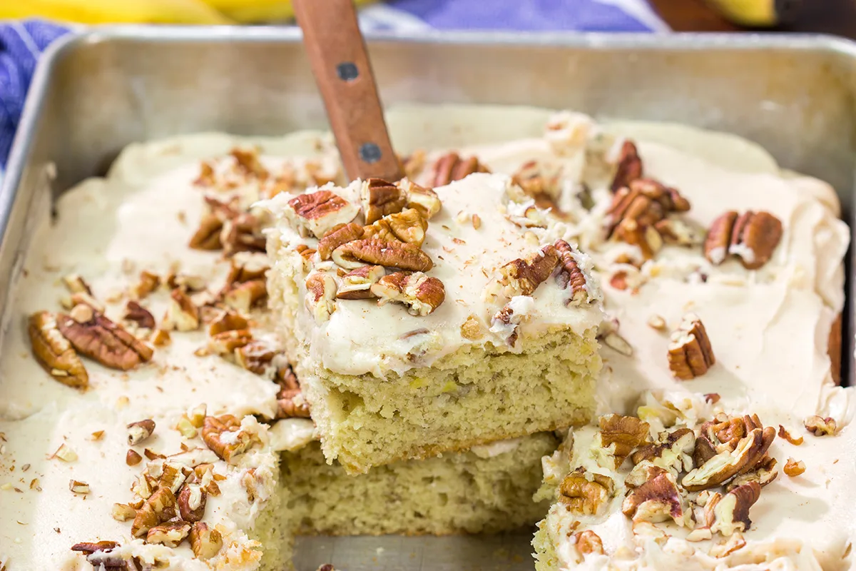 Frosted Banana Bars