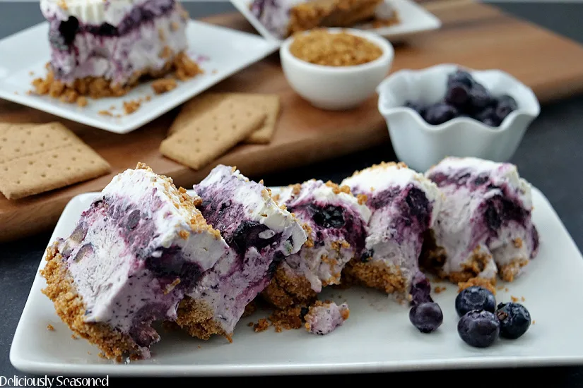 FROSTY BLUEBERRY CUSTARD
