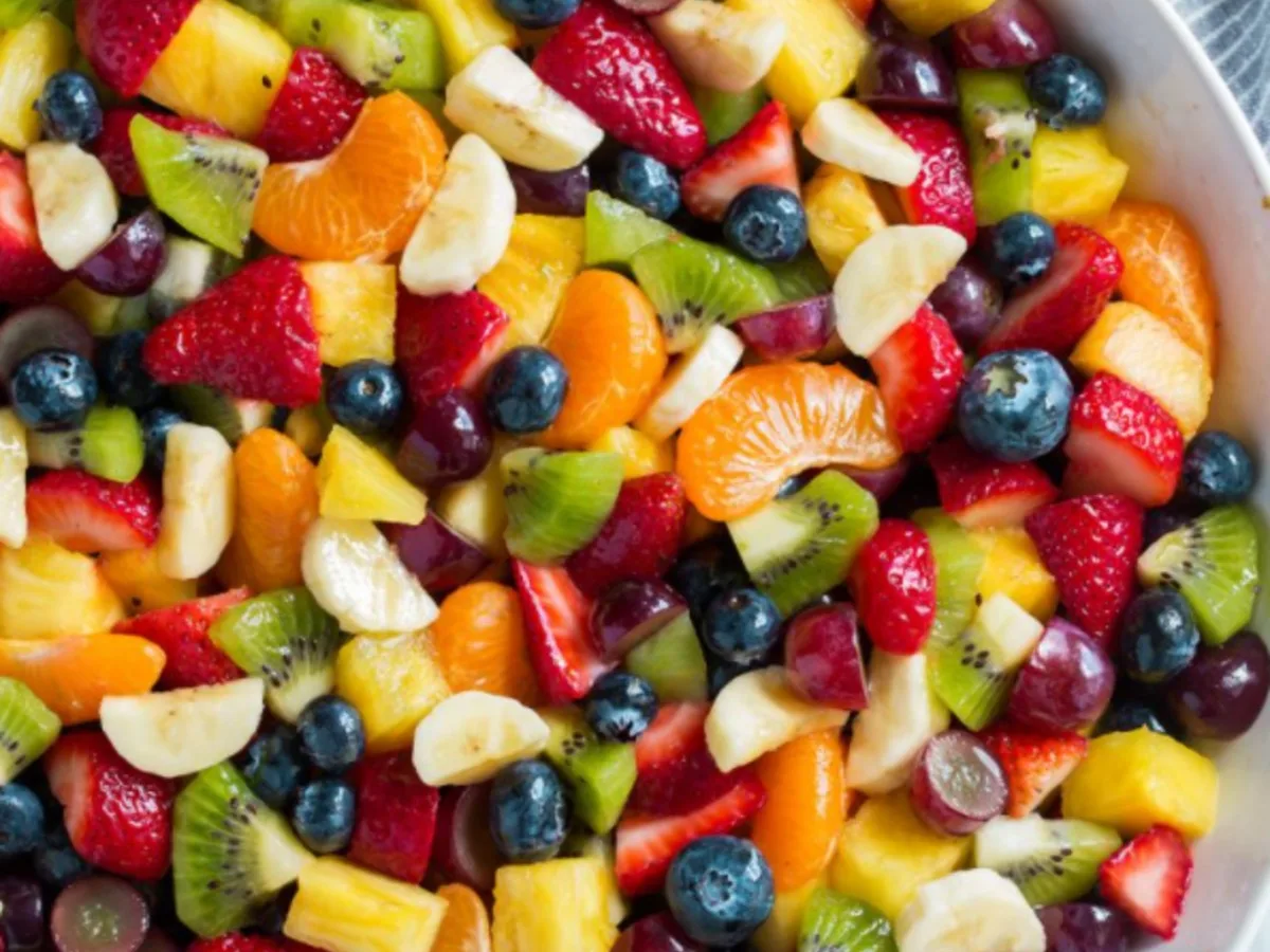 Fruits and vegetables can