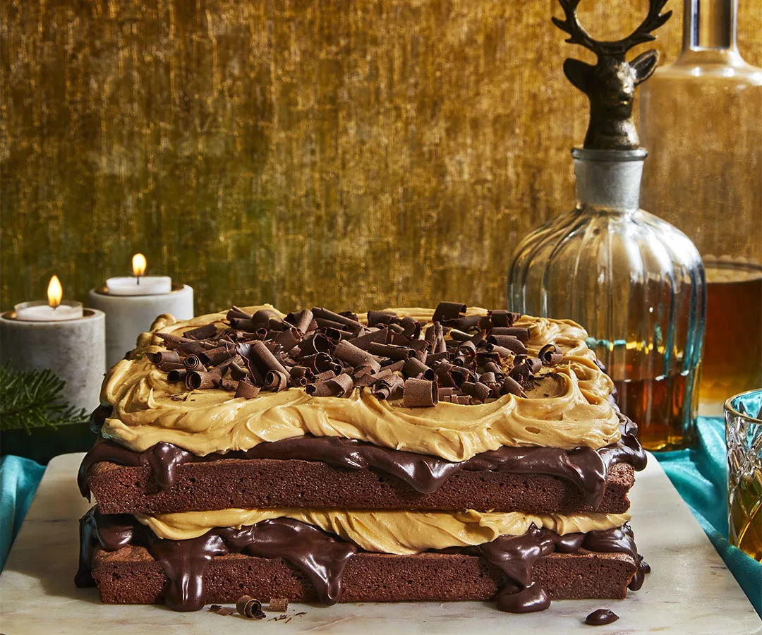 Fudge & Caramel Lover’s Cake