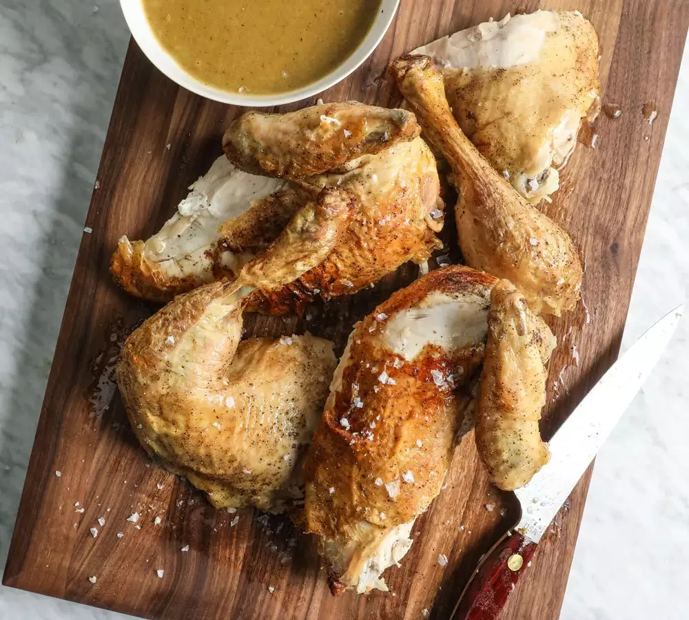 GARLIC ROASTED CHICKEN