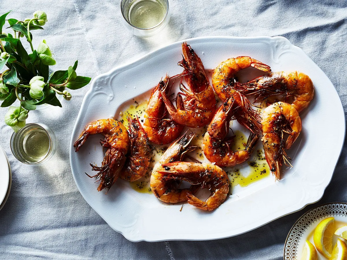 Garlic and Rosemary Shrimp