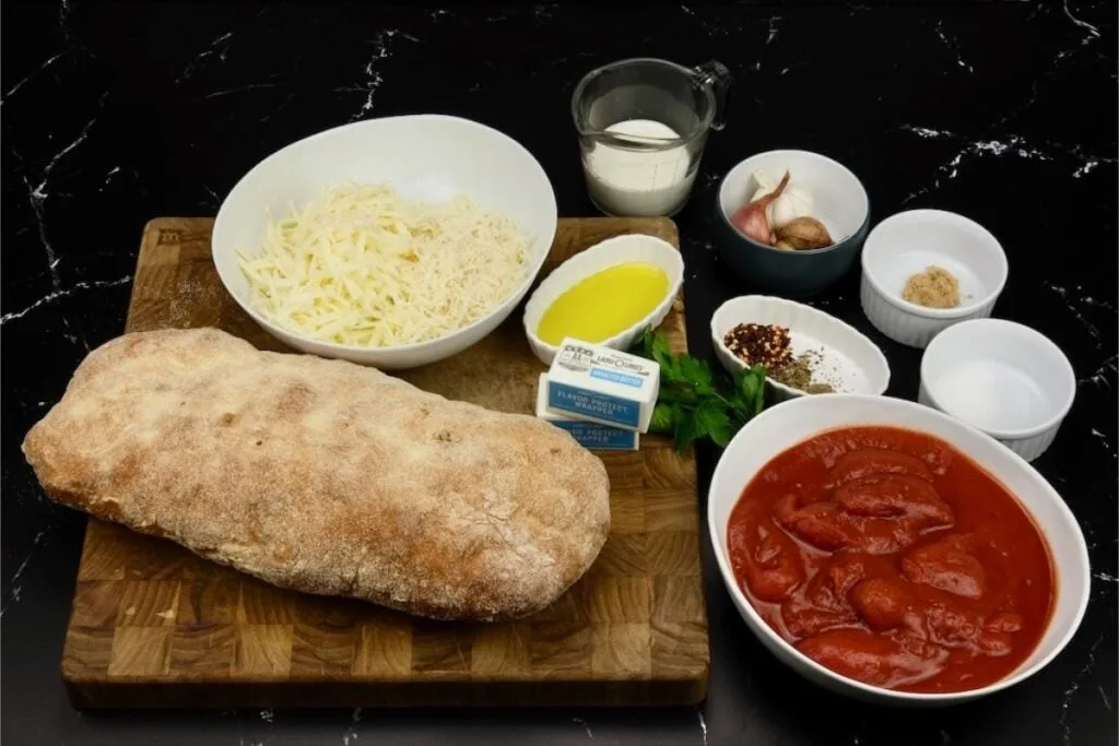 Garlicy Bread Soup