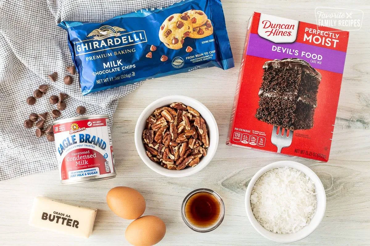 German Chocolate Bars