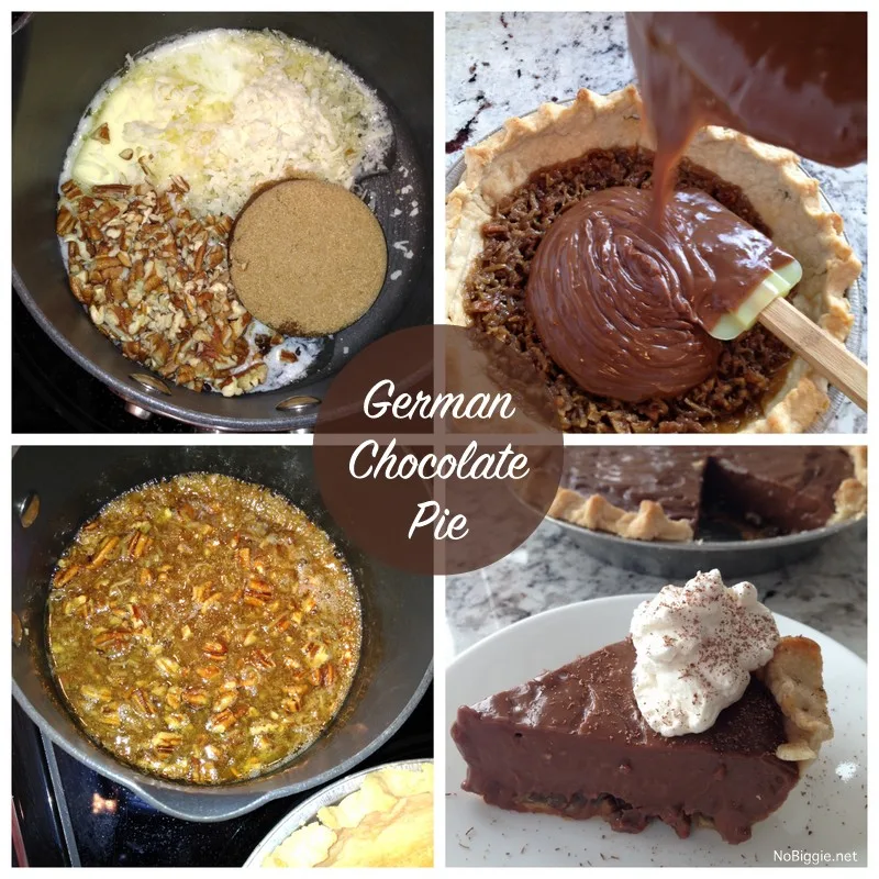 German Sweet Chocolate Pie