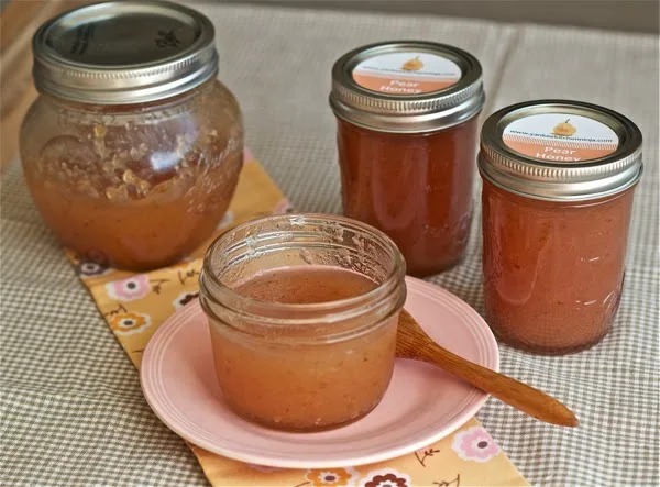 Ginger Pear Honey